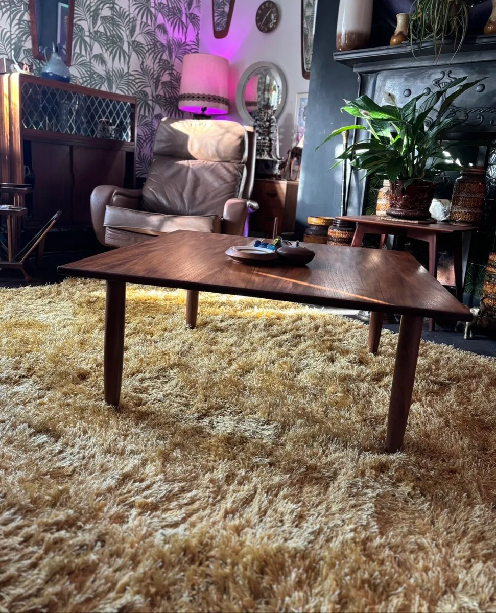 Mid century XL coffee table - Image 4