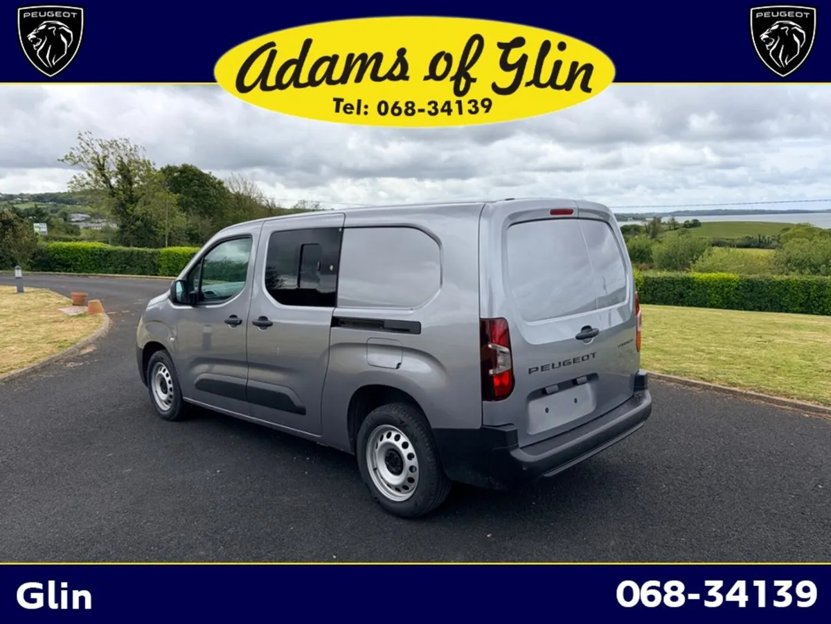 Peugeot Partner Crewcab Professional 1.5hdi 100bhp - Image 4