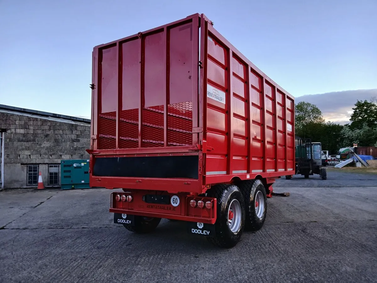 Silage trailer hire - Image 3