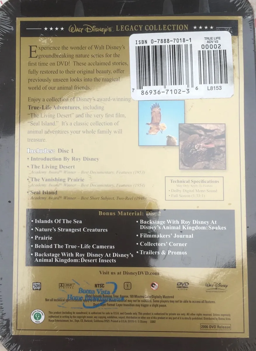 NEW RARE Walt Disney's Legacy Collection DVD Set - Image 3