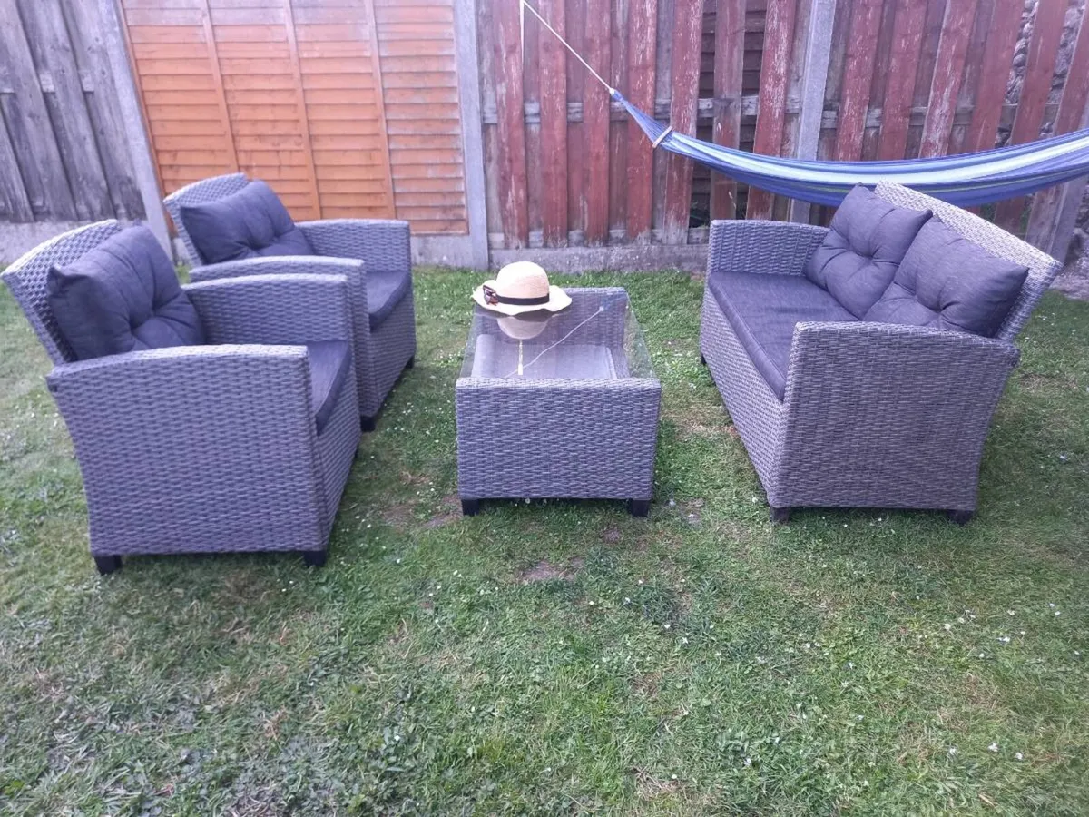 Garden sofa set - Image 1