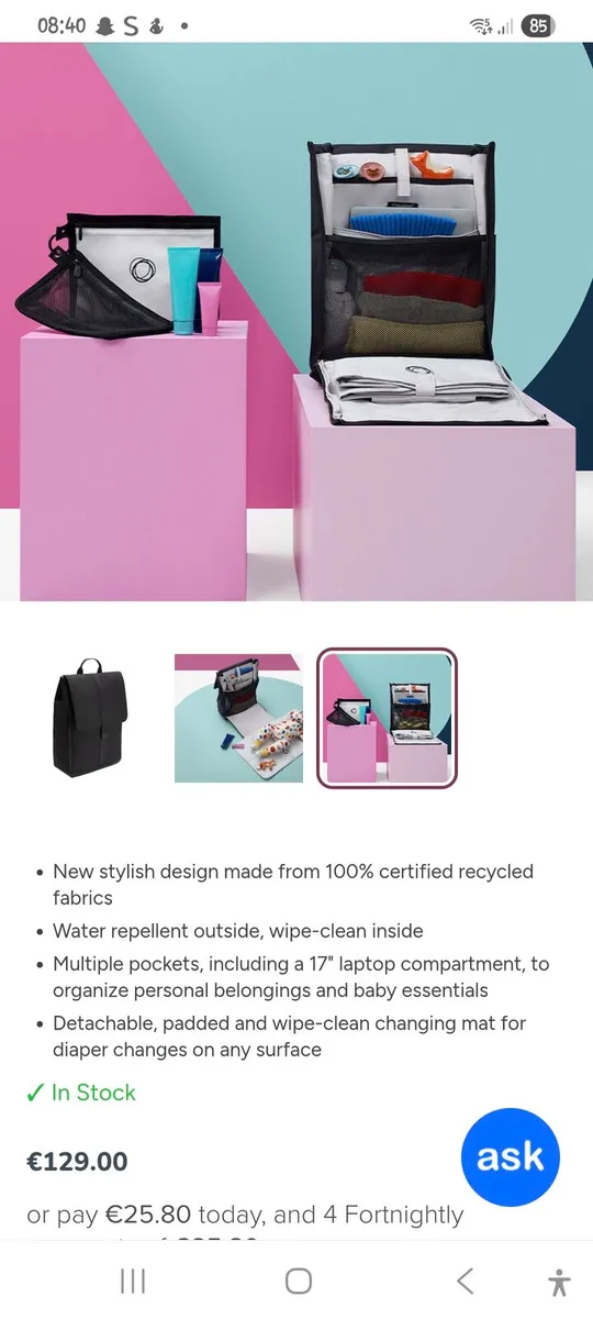 Bugaboo Organiser changing backpack - Image 3