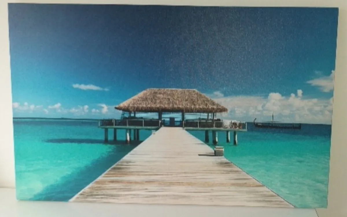 Large canvas beach print extra large - Image 2