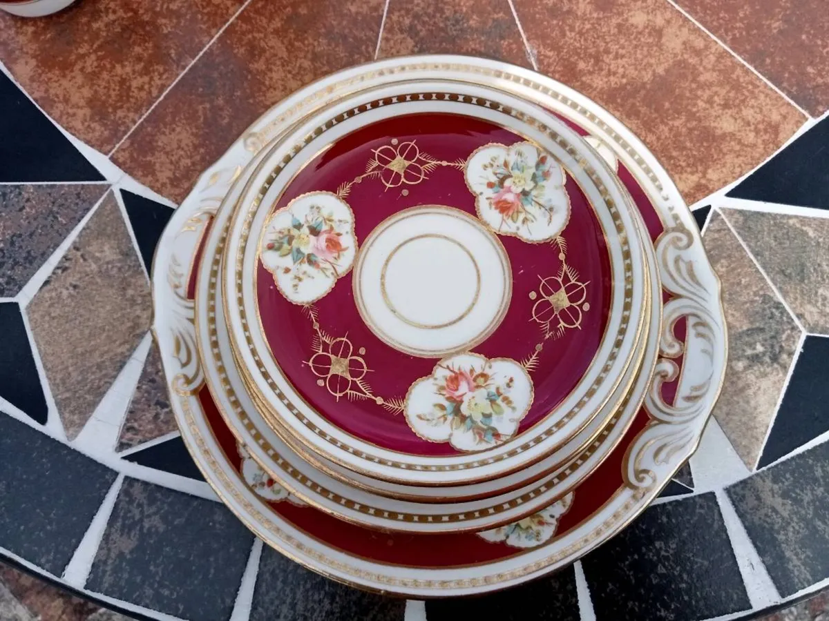 Antique teaset postage available - Image 2