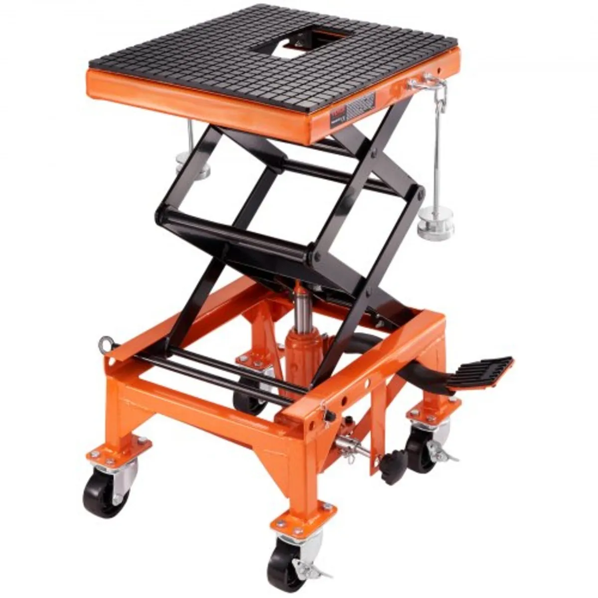 Hydraulic Motorcycle Lift Table 158.8 kg Dirt Bike - Image 1