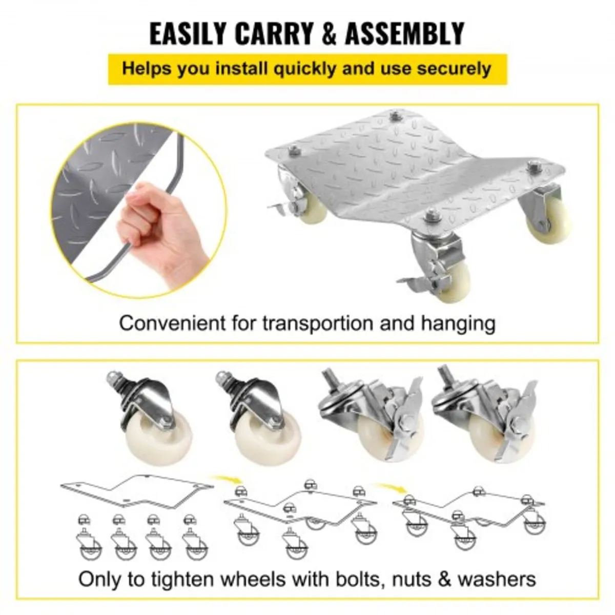 Vehicle Positioning Wheel Dollies - 680Kg Per Doll - Image 4