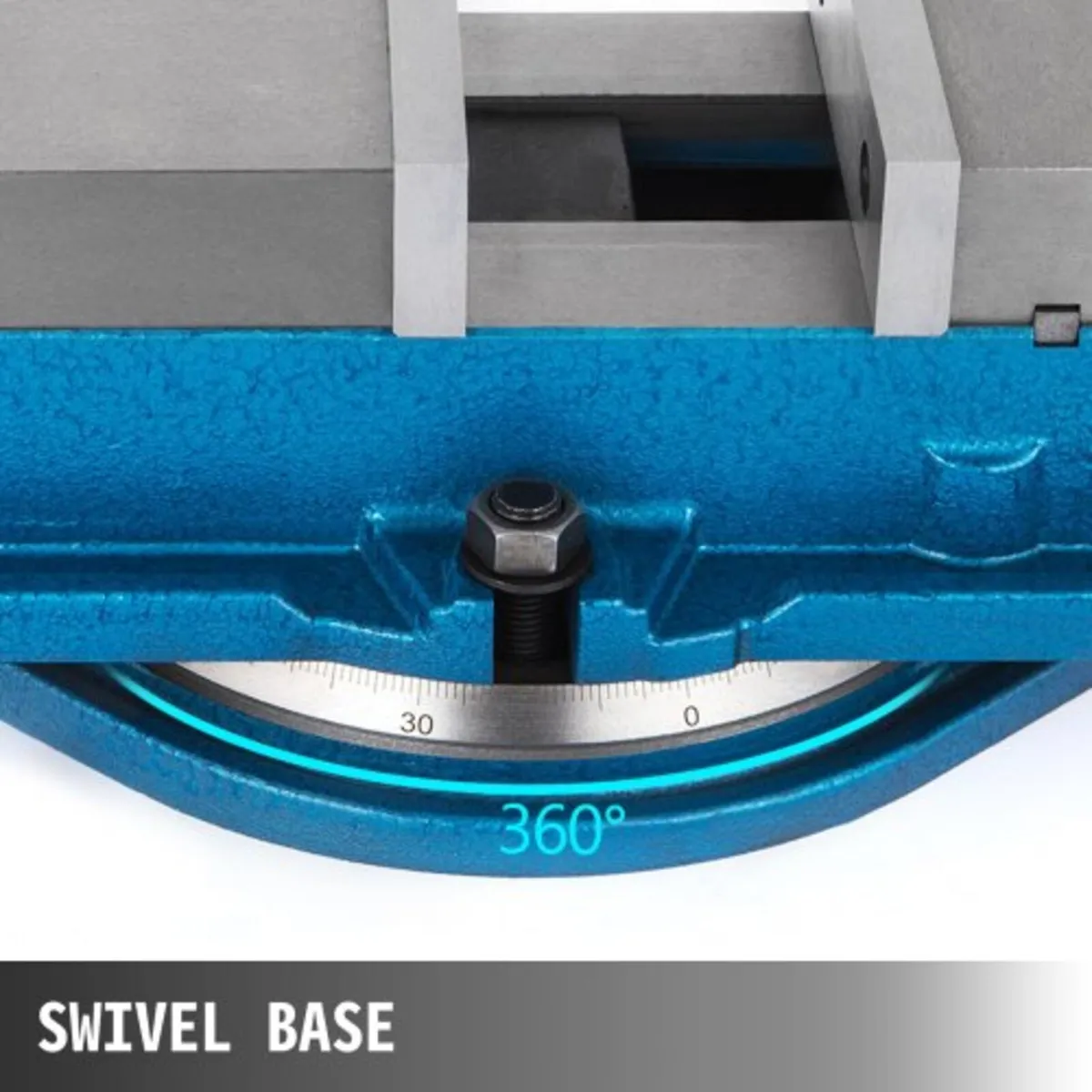 80MM Heavy Duty Milling Vise Bench Clamp Vise High - Image 2