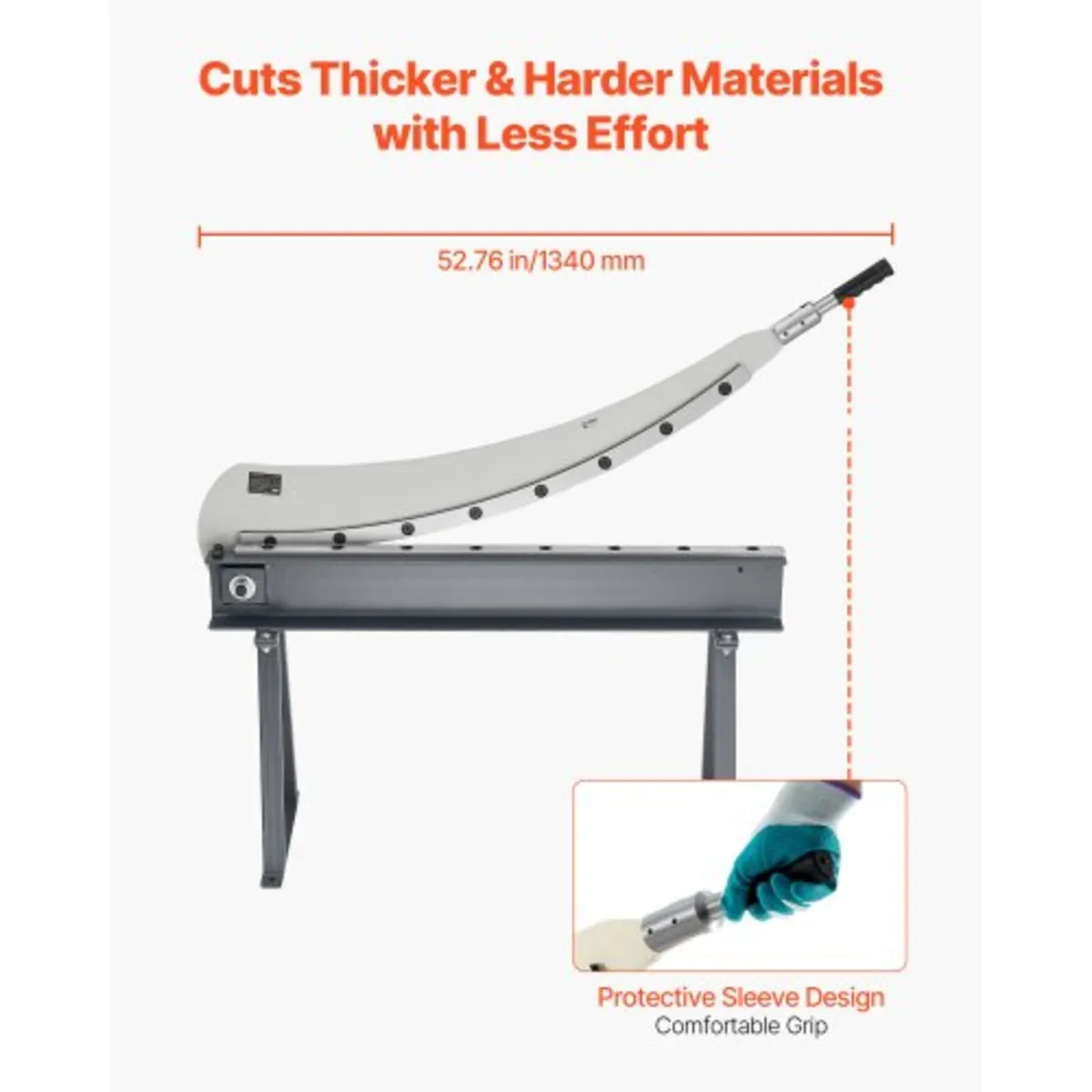 Guillotine Shear, 1000 mm Bed Width Benchtop Cutte - Image 2