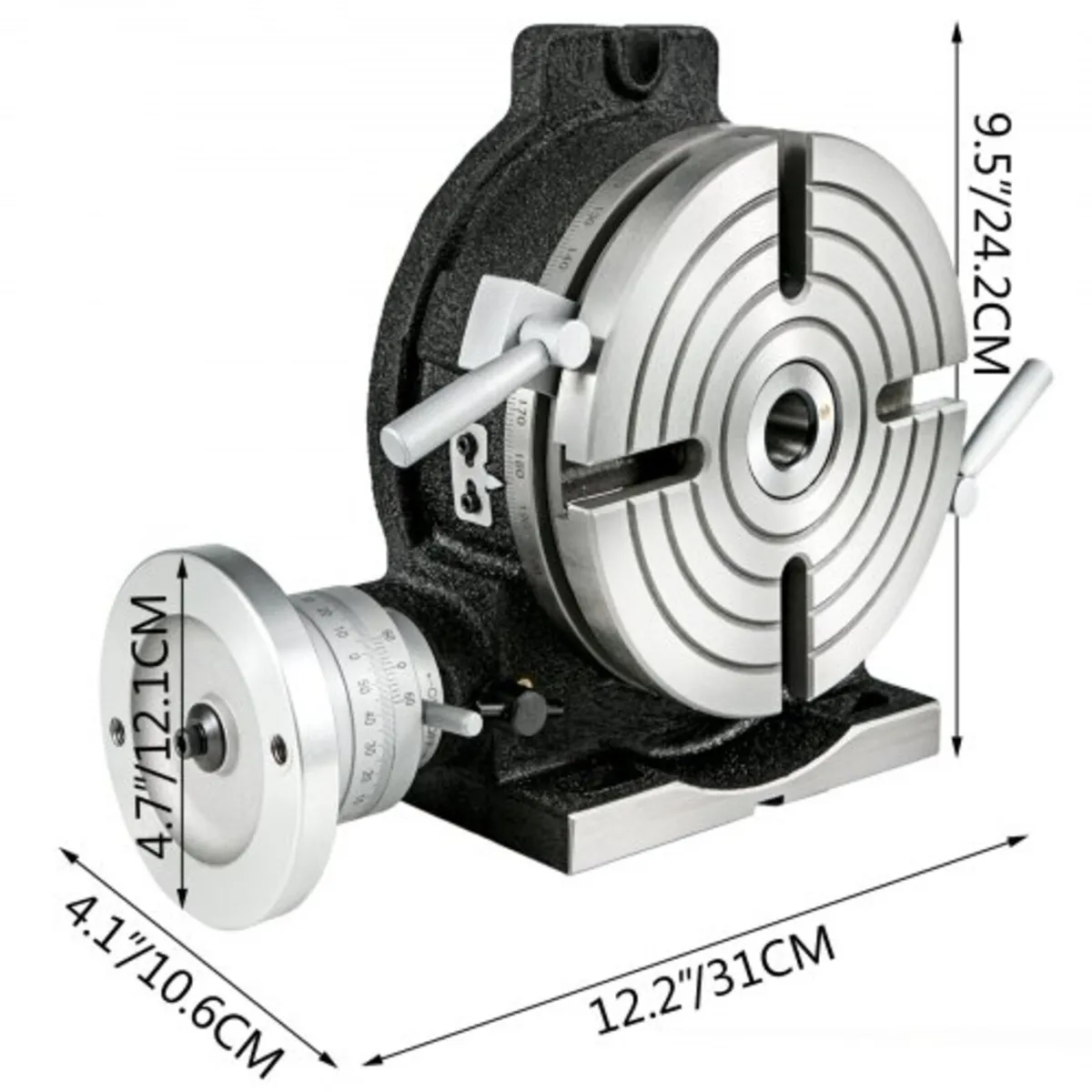 Rotary Table 20.3 cm Vertical & Horizontal Rotary - Image 3