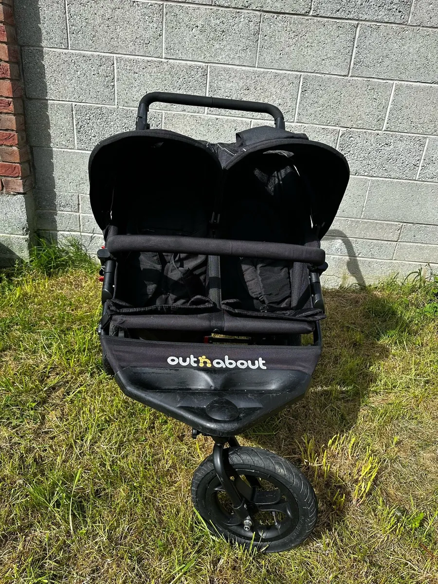 Out n About Double Buggy Full Set + Bassinet - Image 3