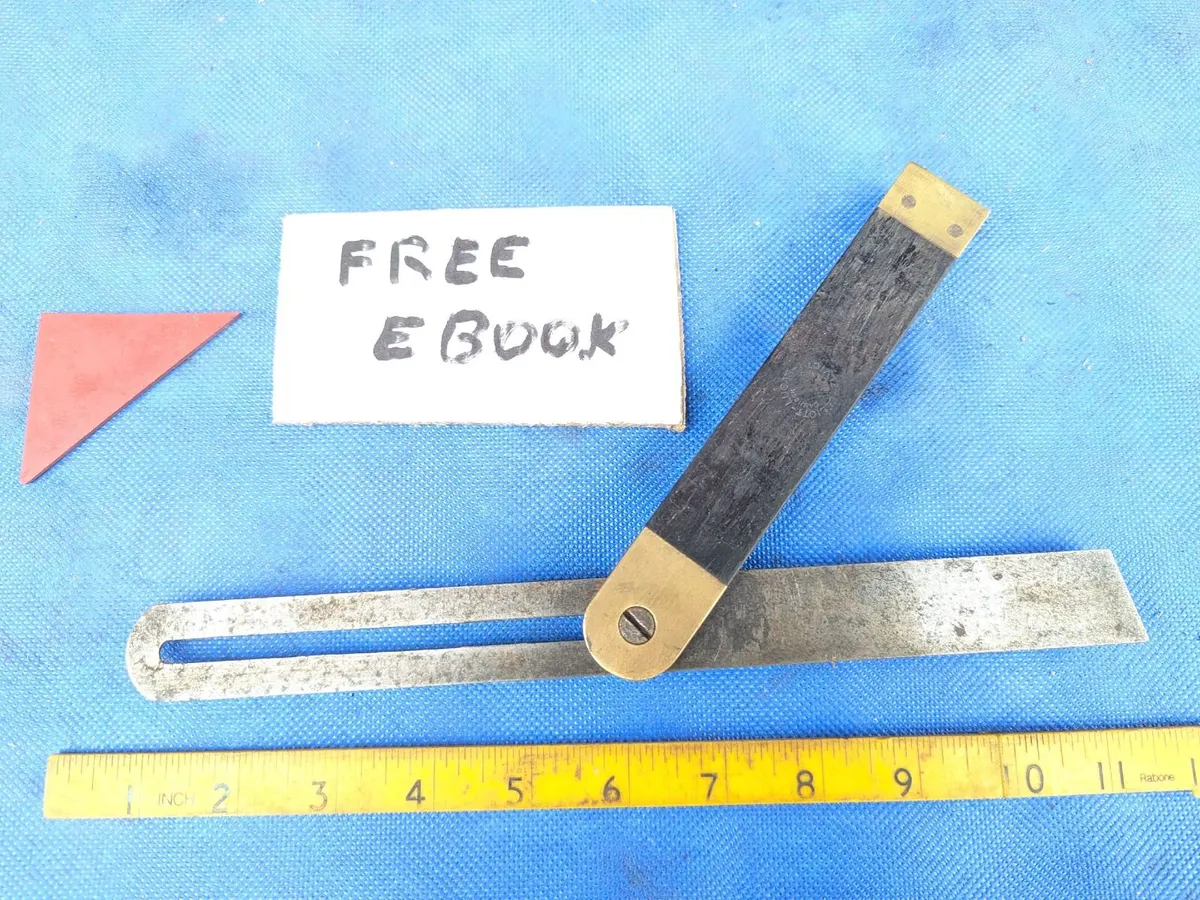 10" Ebony Carpenters Bevel - Image 1
