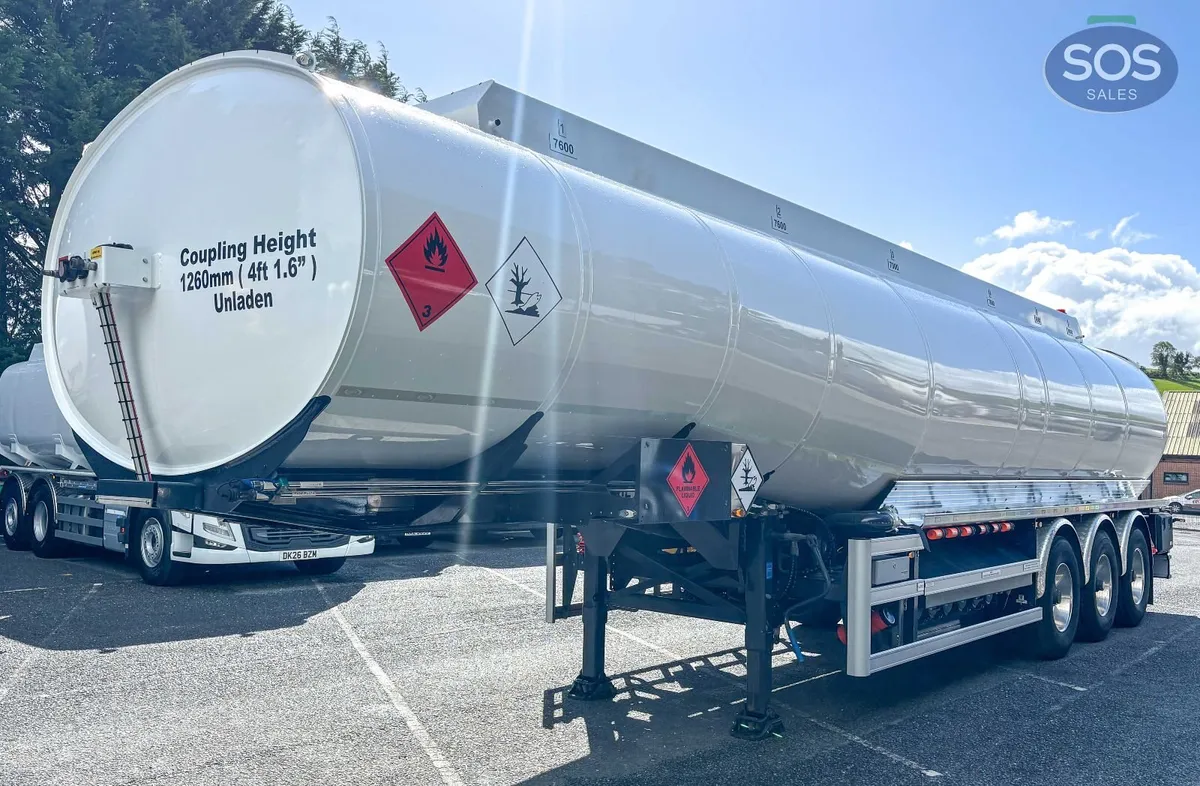2024 GRW 42800L 6 Comp ADR Fuel Semi-trailer - Image 1