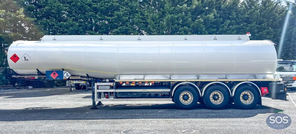 2024 GRW 42800L 6 Comp ADR Fuel Semi-trailer - Image 3