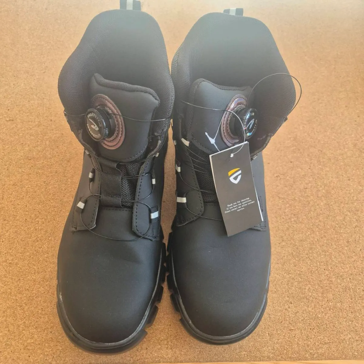 Men's Safety Boots, UK 10, Steel Toe Cap, Brand Ne - Image 2