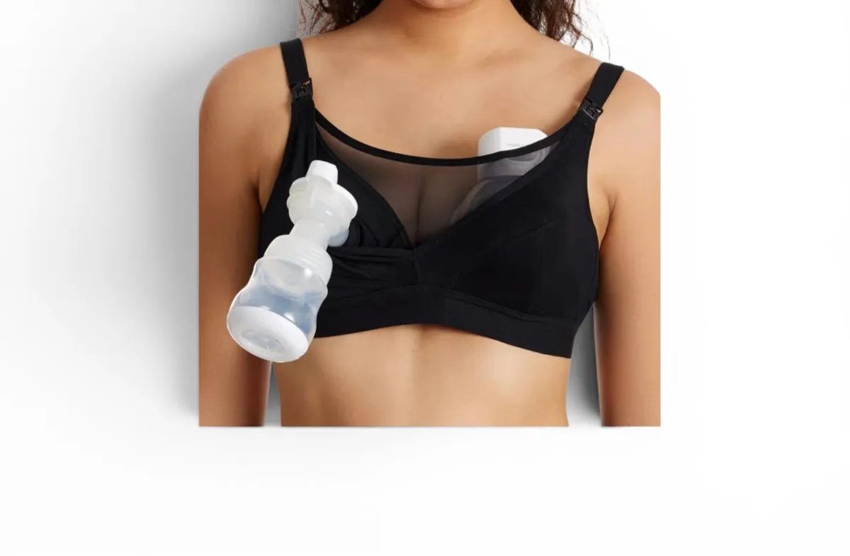 Momcozy Nursing  Bra, Mesh,  Support, Brand New - Image 1