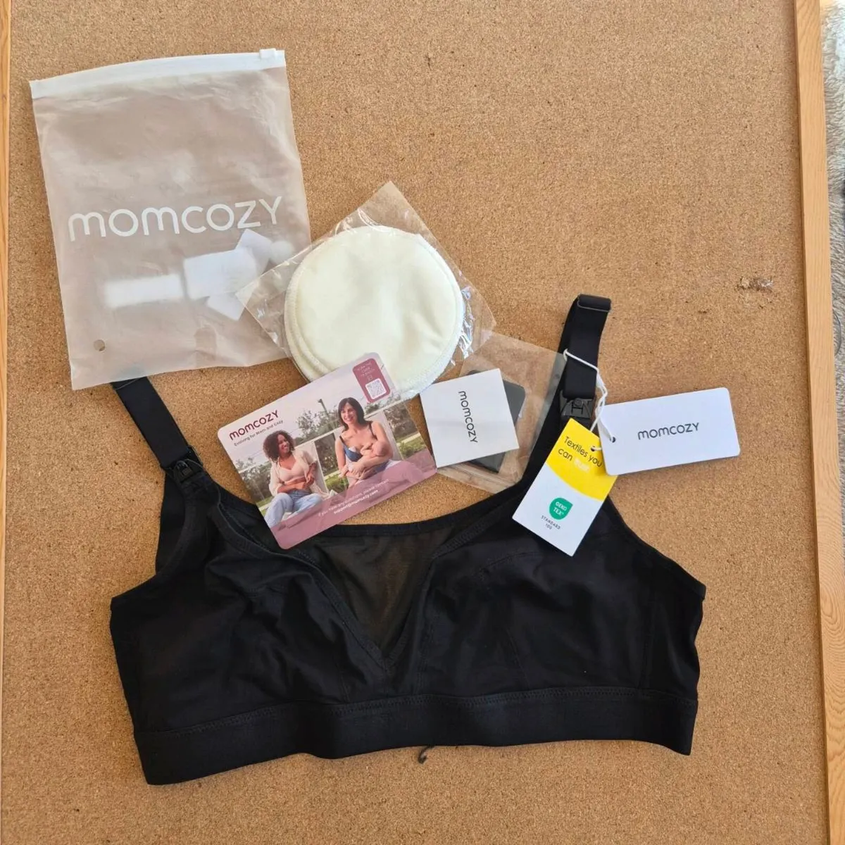 Momcozy Nursing  Bra, Mesh,  Support, Brand New - Image 2