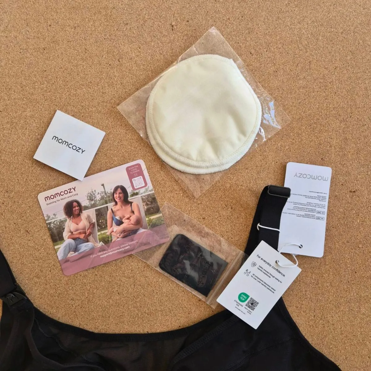 Momcozy Nursing  Bra, Mesh,  Support, Brand New - Image 3