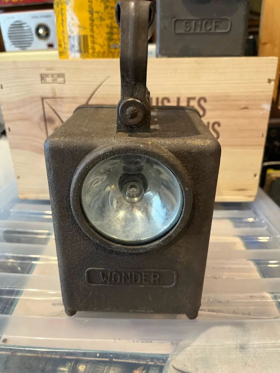 Vintage French Railway Lamps - Image 2