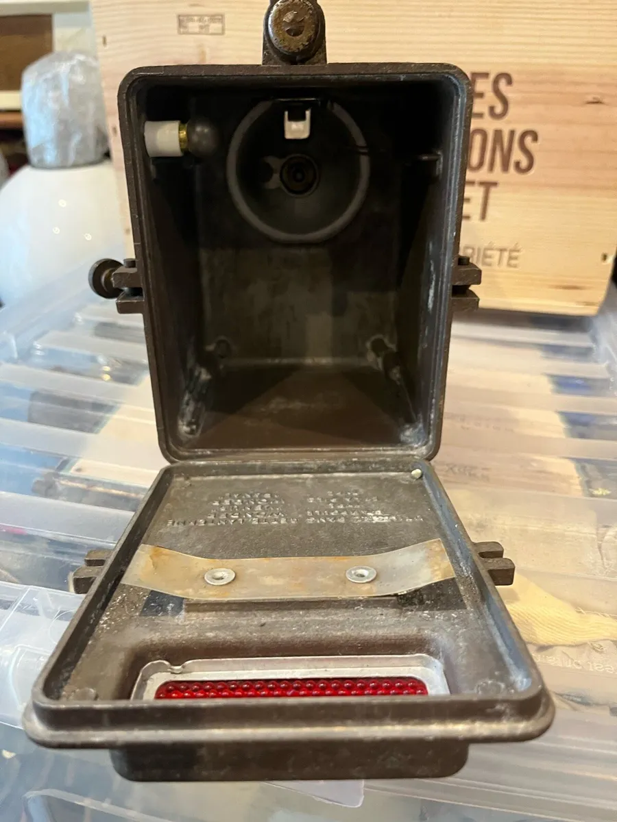 Vintage French Railway Lamps - Image 3
