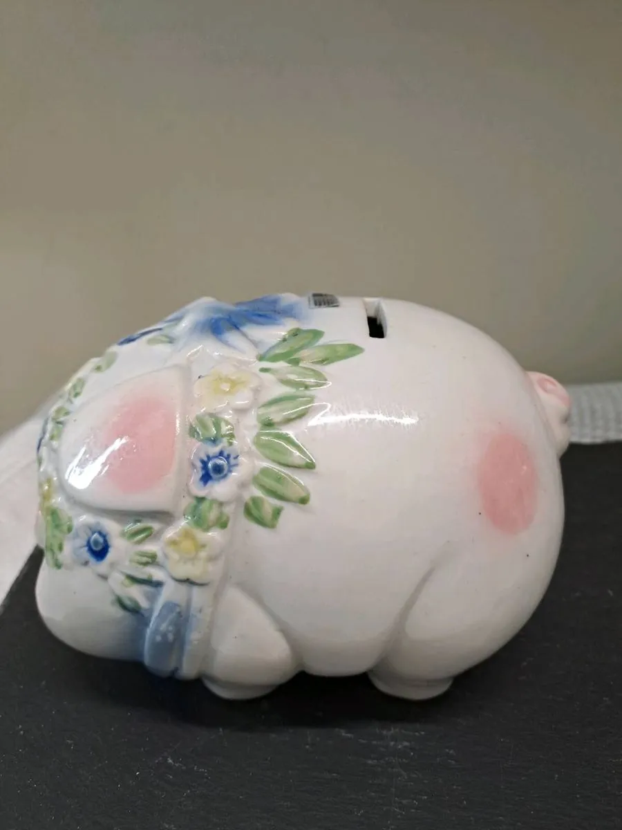 Cute Ceramic Piggy Bank Money Box - Image 2