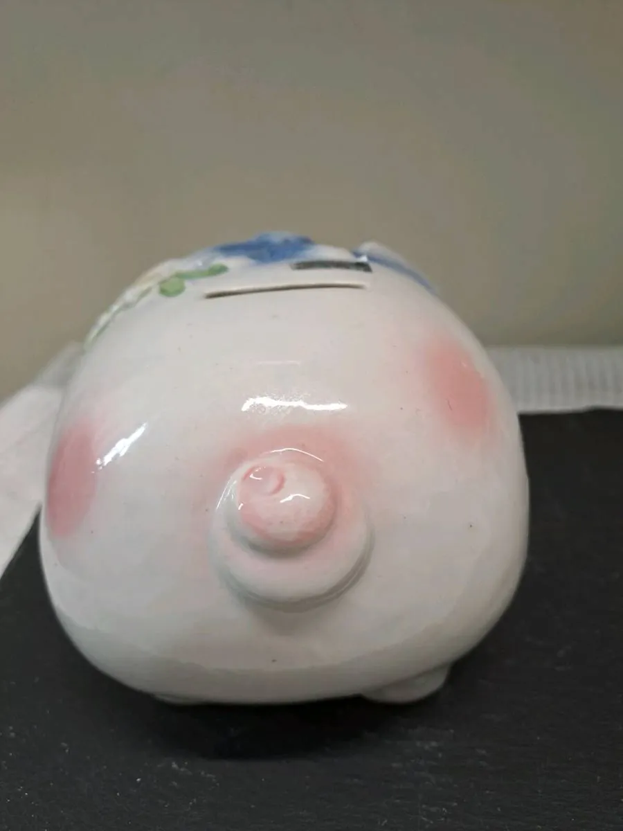 Cute Ceramic Piggy Bank Money Box - Image 3