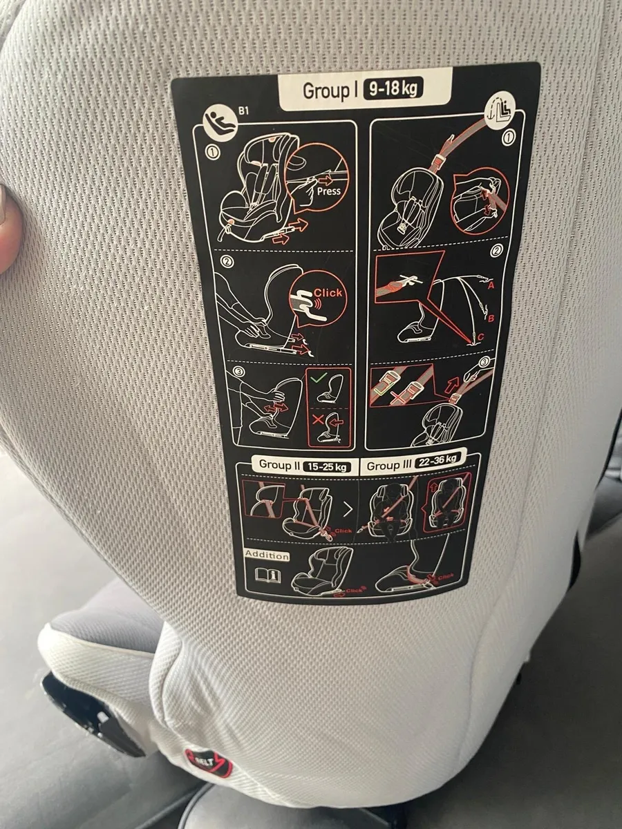 Infababy car seat 6months to 12 years. - Image 3