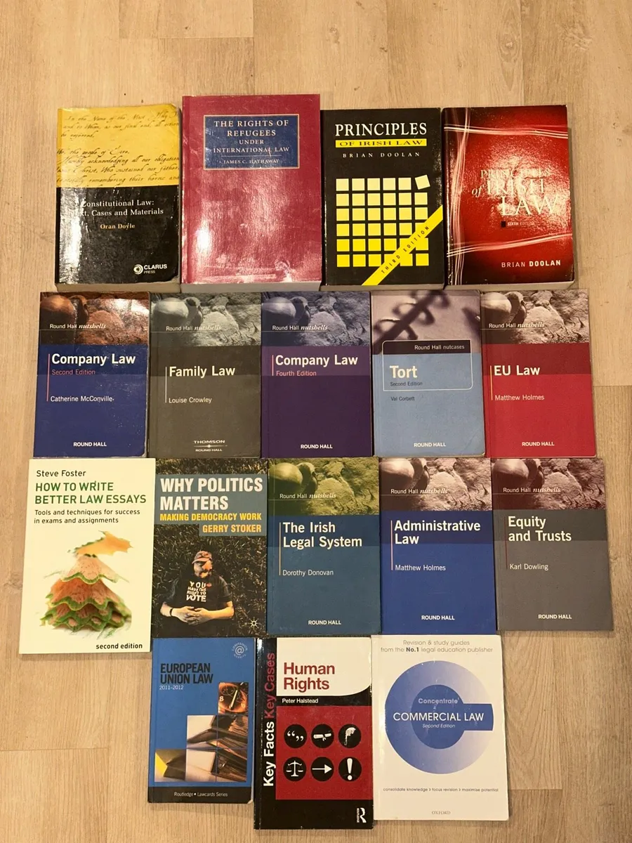 Legal Textbooks (x17)