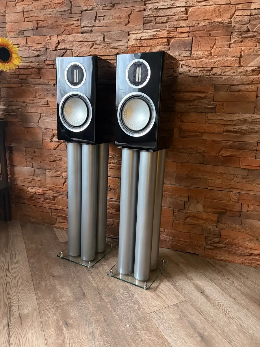 Monitor Audio Gold 100 with stands sell / swap - Image 1