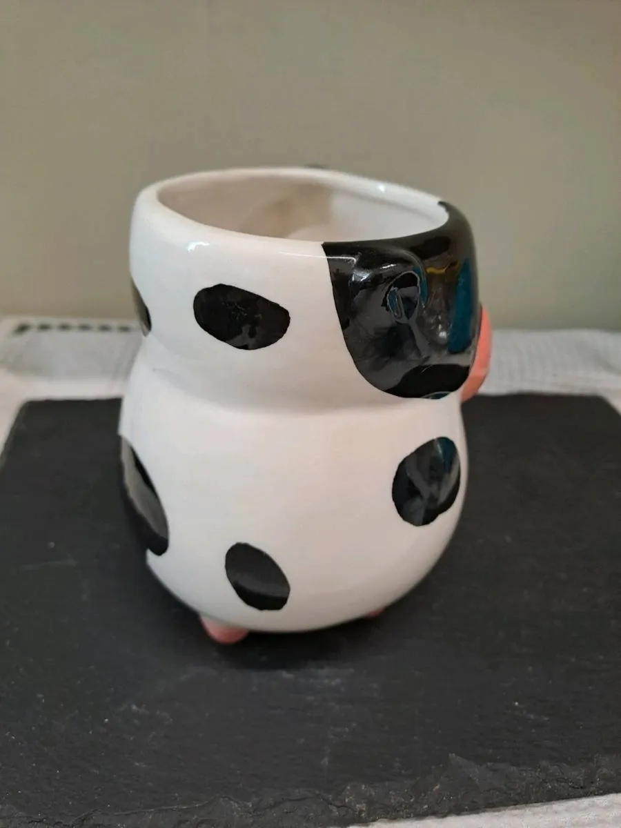 Cute Cow Shaped Ceramic Mug - Image 2