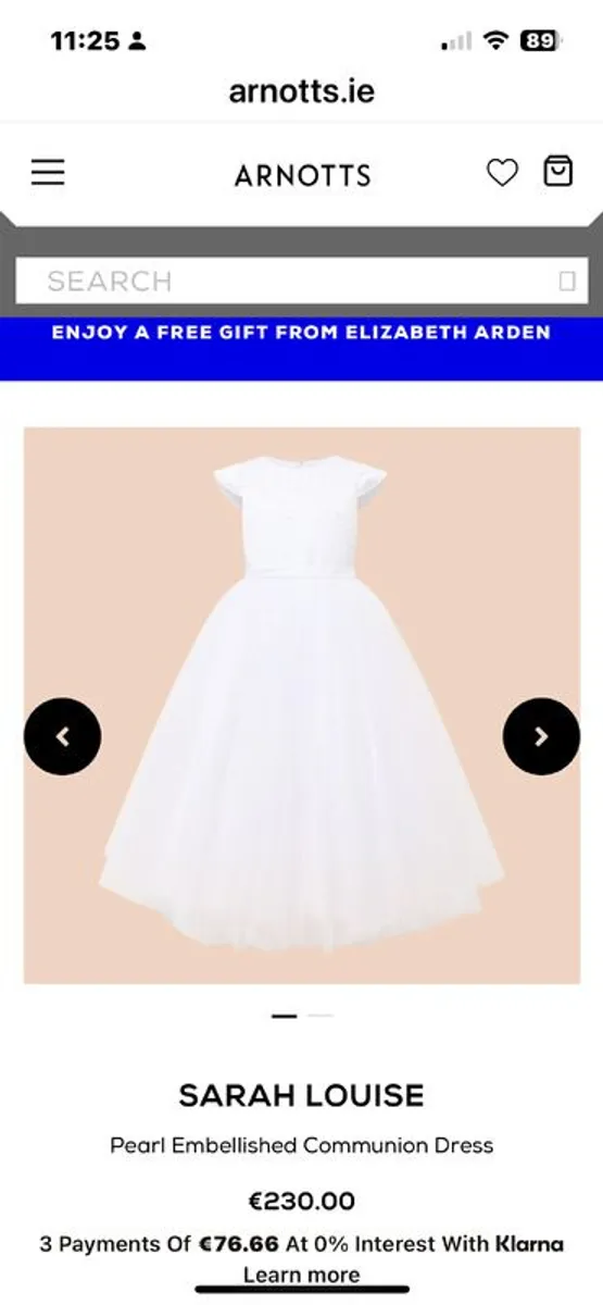 Communion dress and accessories - Image 1