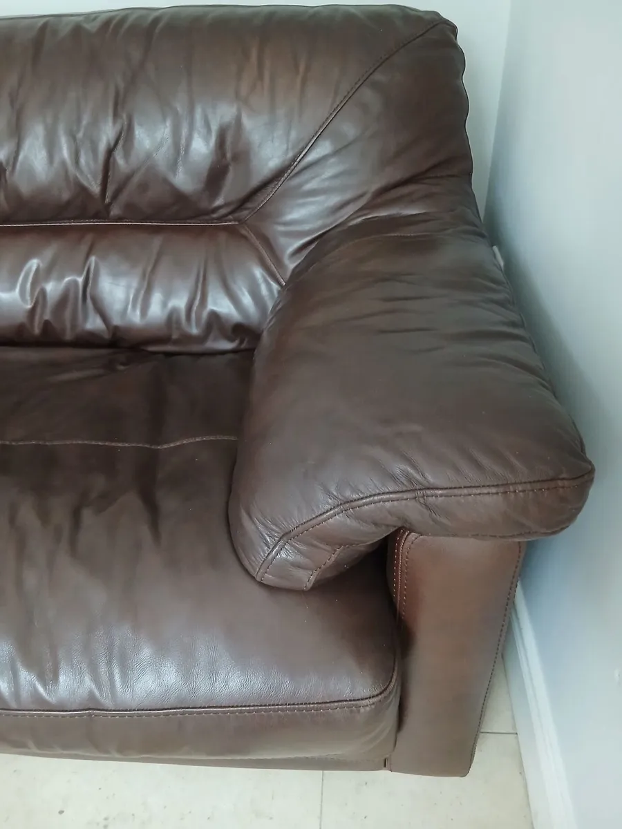 Leather Sofa - Image 4