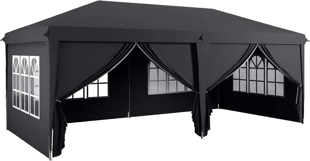 Gazebo 3m x 6m Waterproof Pop Up Canopy - Image 3