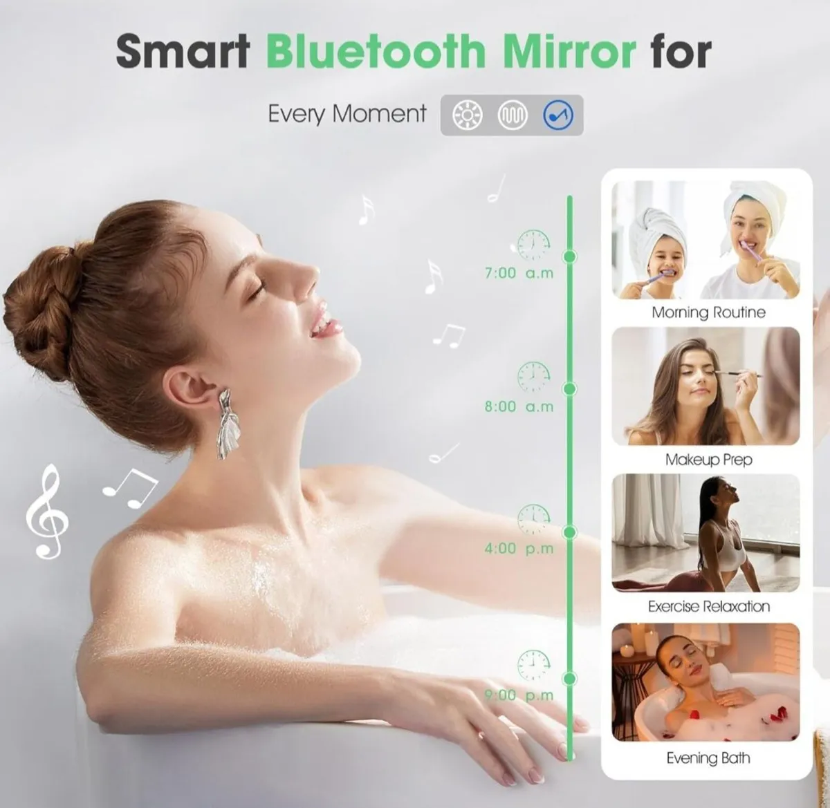 LED Bathroom Mirror - Image 3