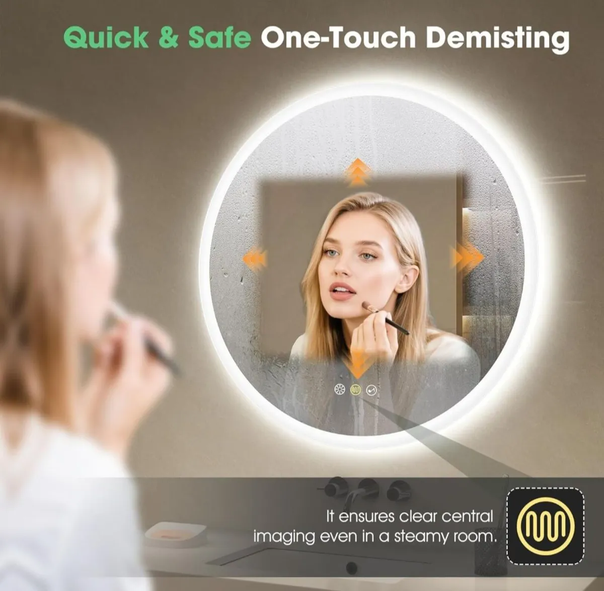 LED Bathroom Mirror - Image 4