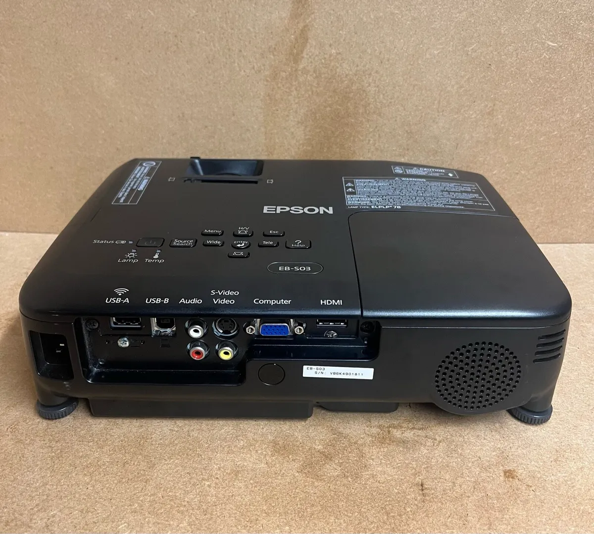 Epson EB-SO3 LCD Projector HDMI - Image 2