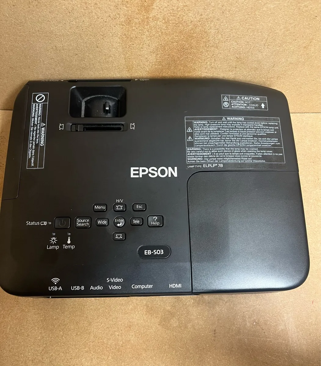 Epson EB-SO3 LCD Projector HDMI - Image 3