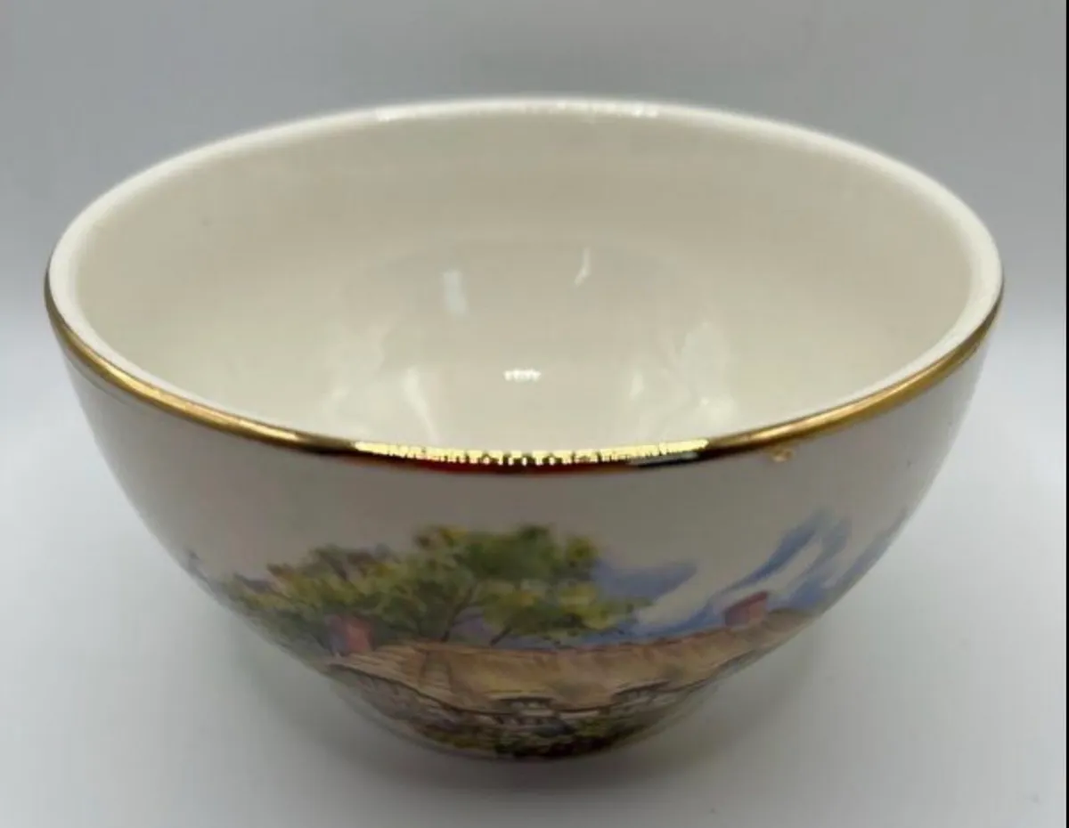 Arklow Pottery sugar bowl and milk jug - Image 4