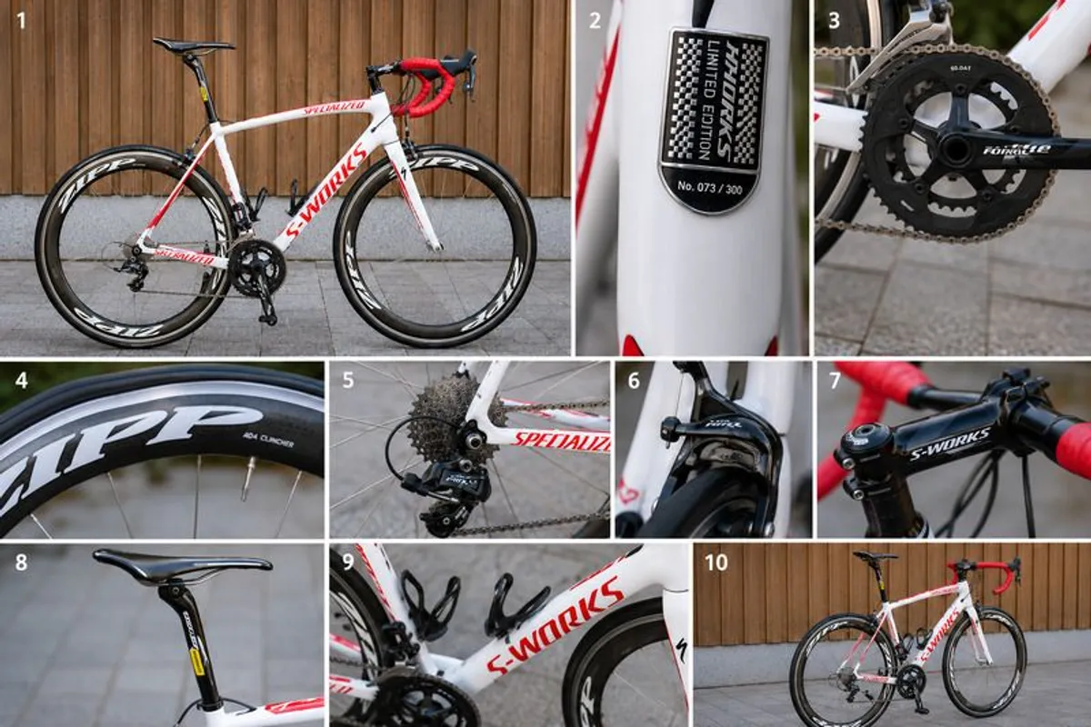 Specialized S-Works Tarmac SL4 Limited Edition / 56cm / Zipp 404 / SRAM Force 10spd - Image 2