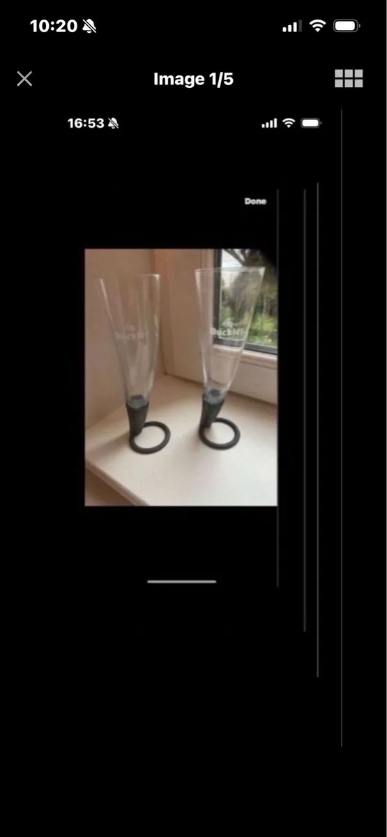 Very Rare Buckler Horn Shaped Glasses - Image 1