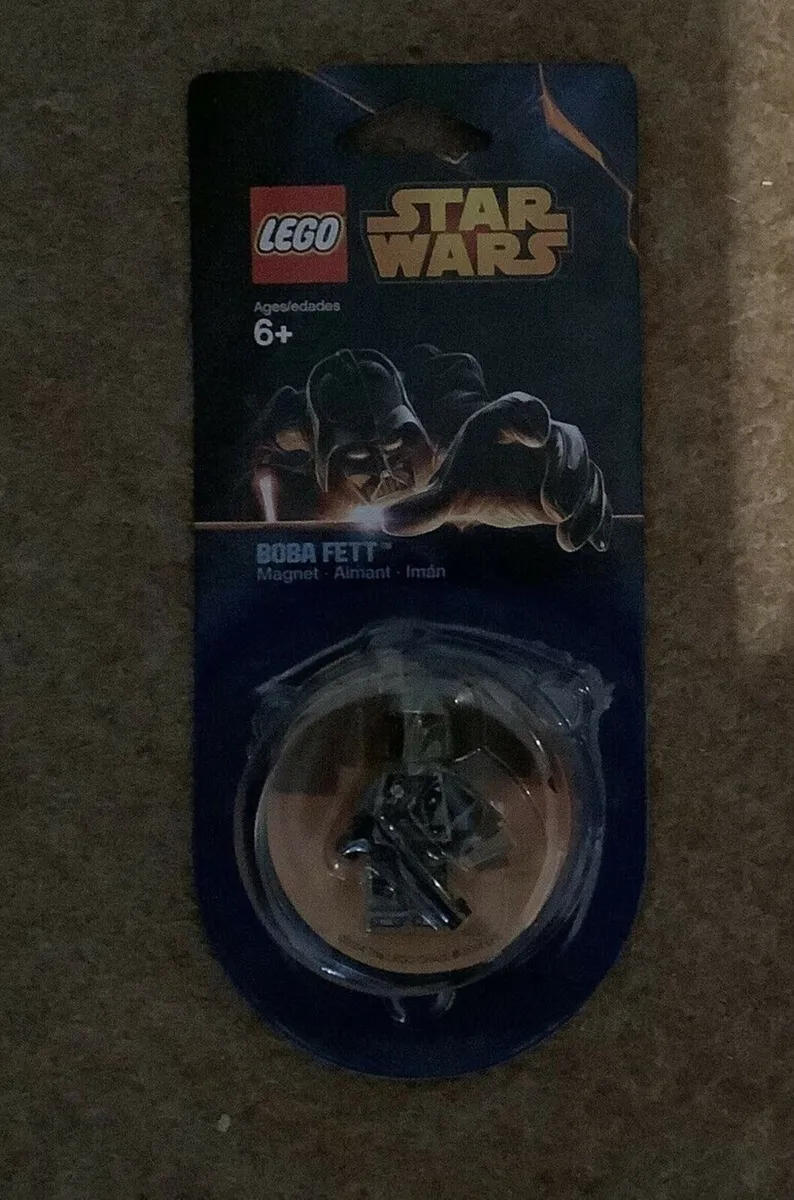 New: Lego Star Wars Boba Fett magnet - Image 1