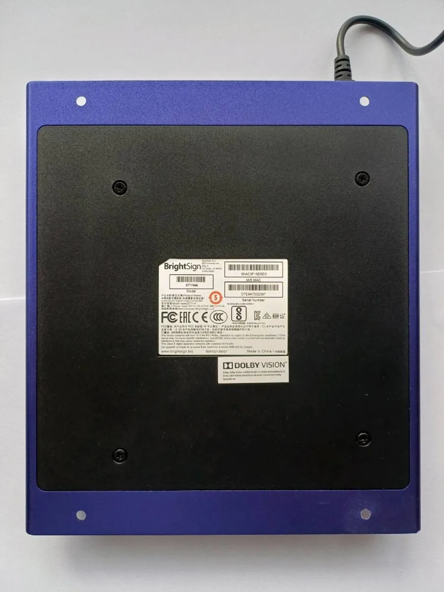 BrightSign XT1144 – Expanded I/O Player - Image 2