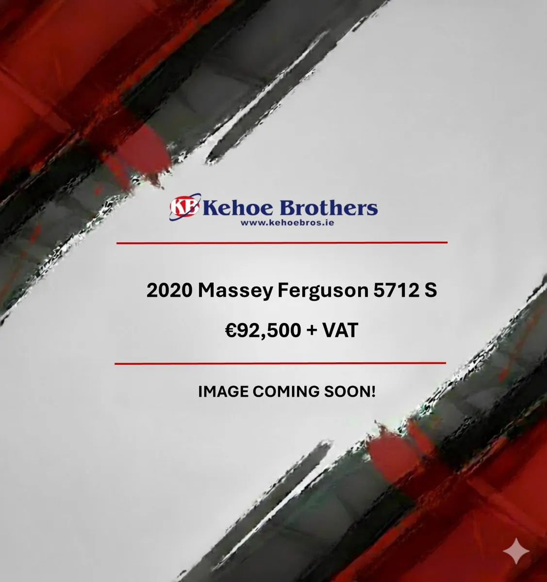 2020 Massey Ferguson 5712 S - €92,500 - No VAT