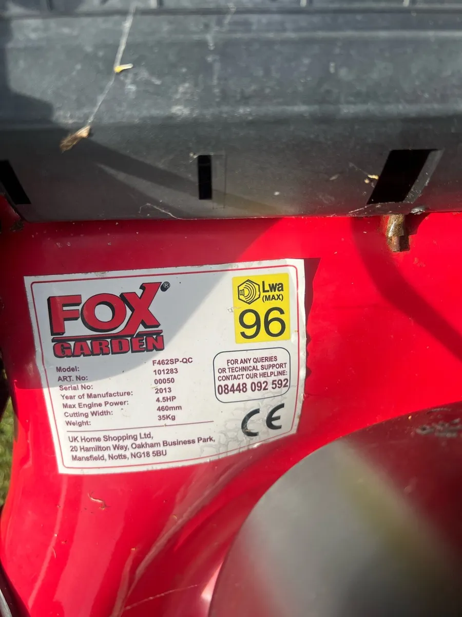 Lawnmower Fox 18 inch Self Propelled - Image 4