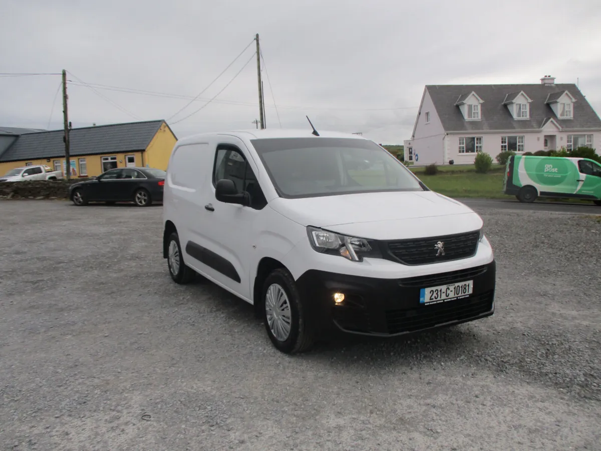 Peugeot Partner 2023 active plus 100bhp 3 seater - Image 1