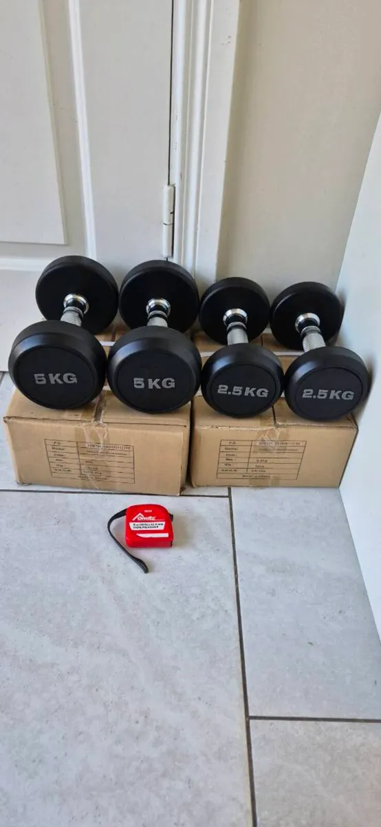 2xbrand new sets of dumbbells - Image 2