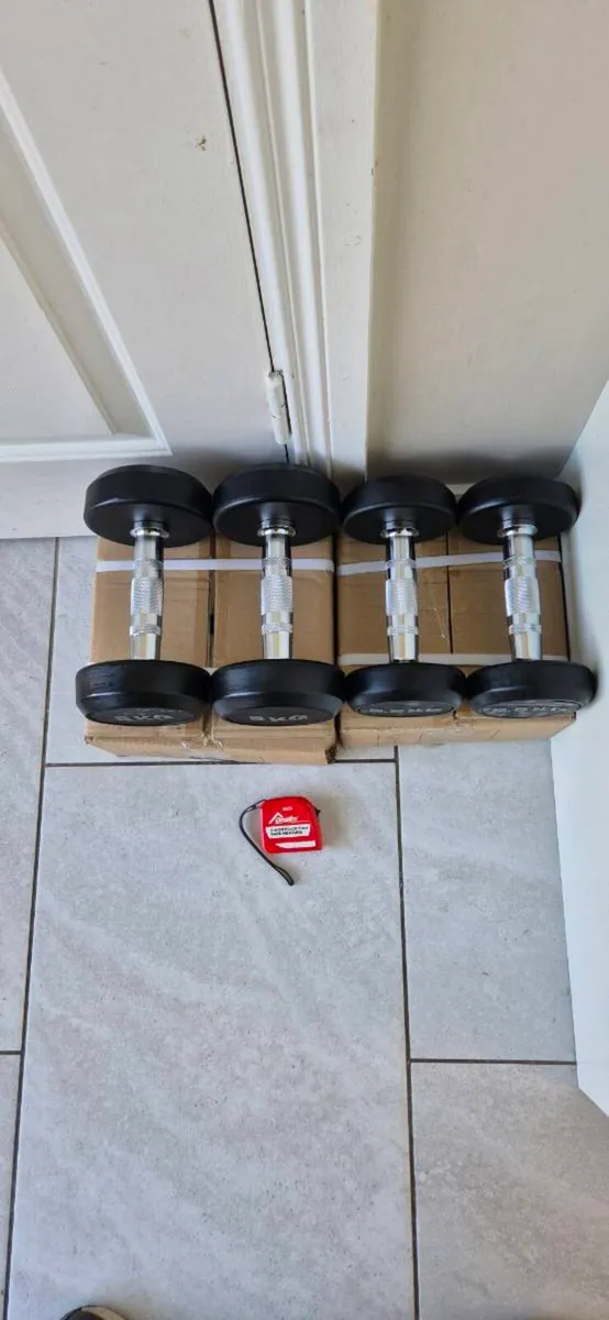 2xbrand new sets of dumbbells - Image 3