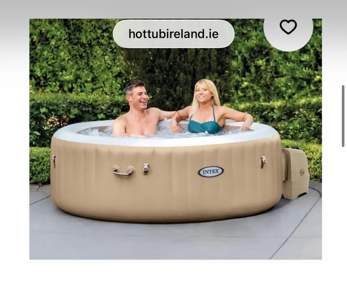 Intex PureSpa™ Bubble Therapy Hot Tub 4 person - Image 2