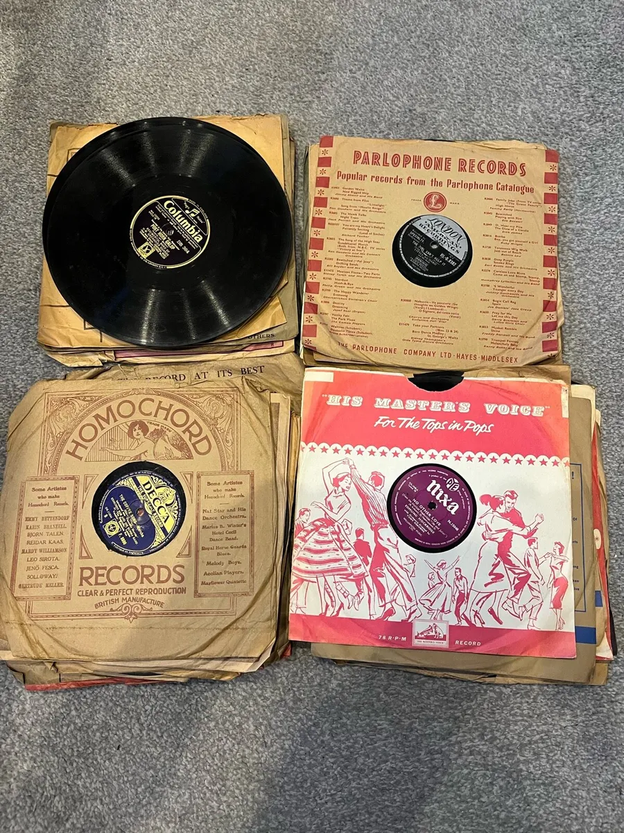 Vintage 78 Speed Records - Image 1
