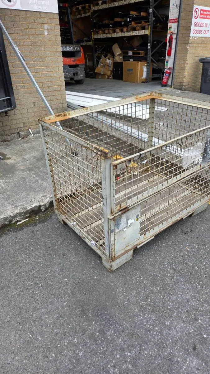 Steel Cage Pallet Rack