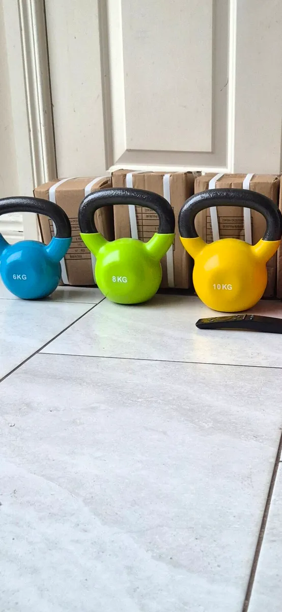 3xbrand new cast iron kettlebells - Image 2